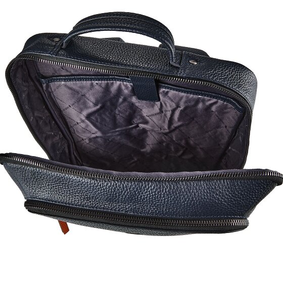 Braun Büffel Novara Mochila de negocios Piel natural 40 cm Compartimento para laptop