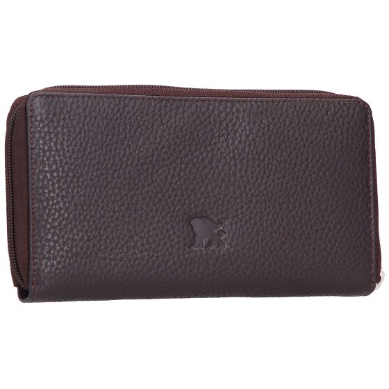 mano Billetera de cuero Don Tommas 18 cm