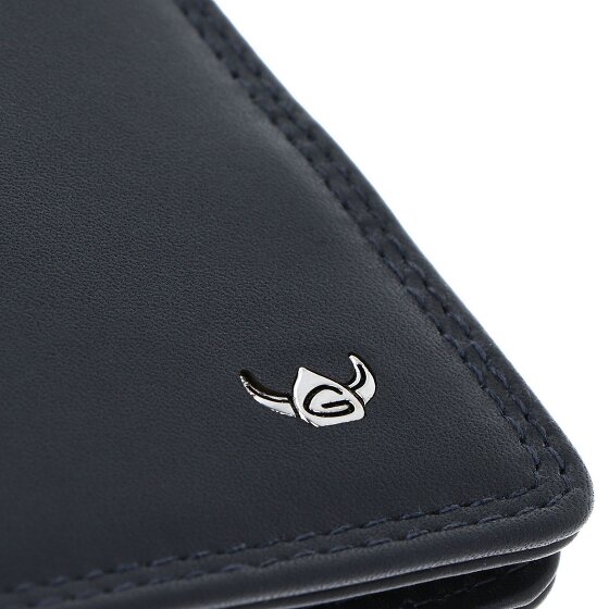 Golden Head Polo Estuche para tarjetas de crédito Bloqueo RFID Piel natural 7.5 cm