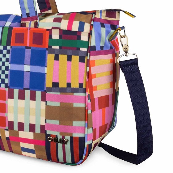 Oilily Tartan Tape Wynda Bolsa de compras 31 cm