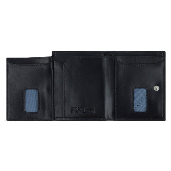 bugatti Secure Slim Cartera Protección RFID Piel 8 cm