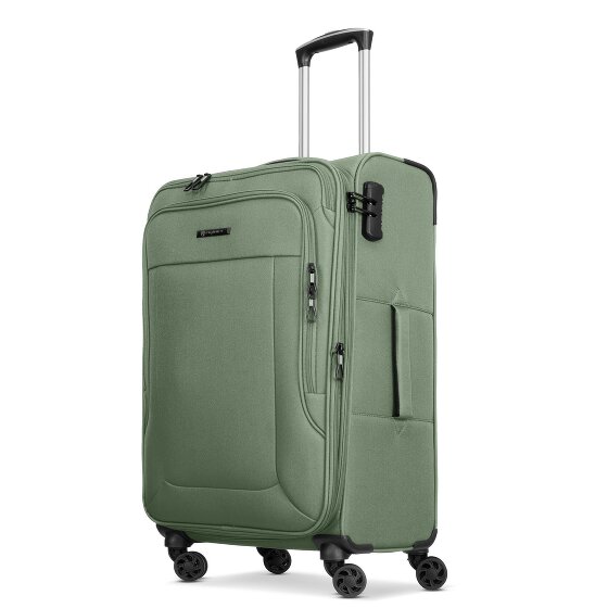 Franky Juego de maletas Melbourne 3.0 de 4 ruedas, 3 piezas, con plegado extensible