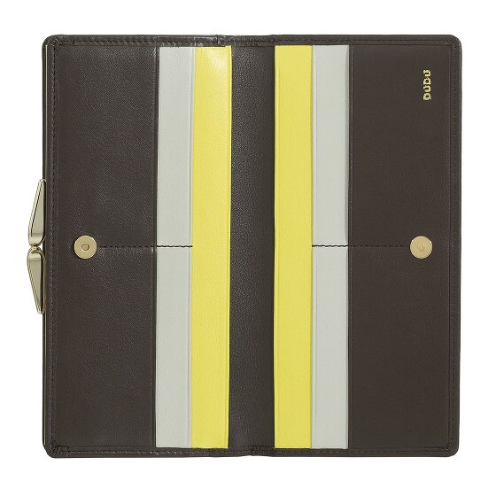 DuDu Cartera Protección RFID Piel 19.5 cm