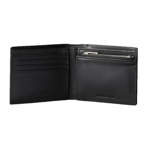 Calvin Klein CK Leather Cartera Protección RFID Piel 11 cm