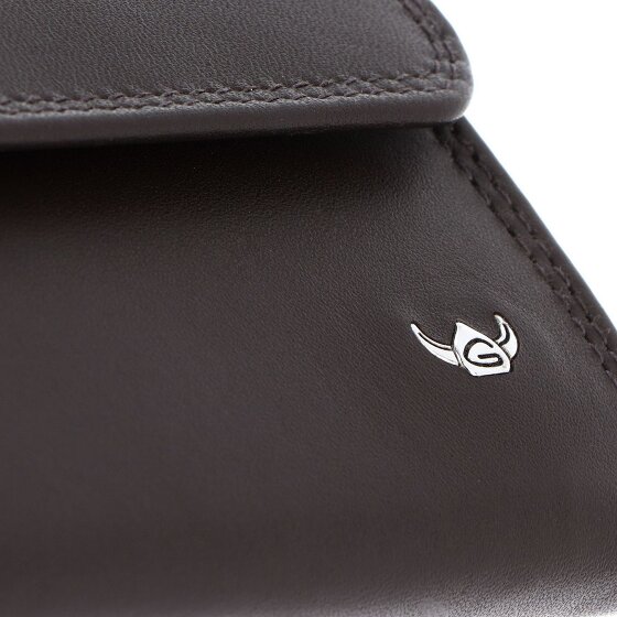 Golden Head Polo Cartera Bloqueo RFID Piel natural 19.5 cm