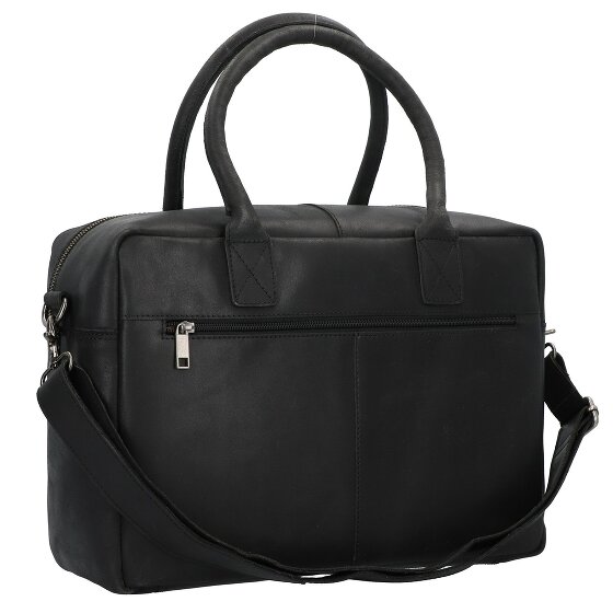Burkely Maletín Vintage Mitch Piel 39 cm Compartimento para portátil