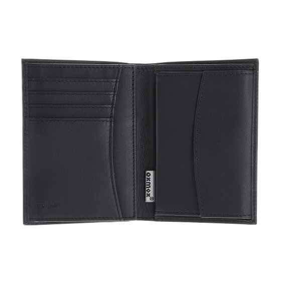 oxmox Leather Cartera Bloqueo RFID Piel natural 10 cm