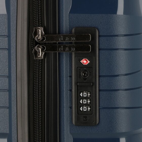 d&n Travel Line 4300 4 ruedas Carro de la cabina S 55 cm