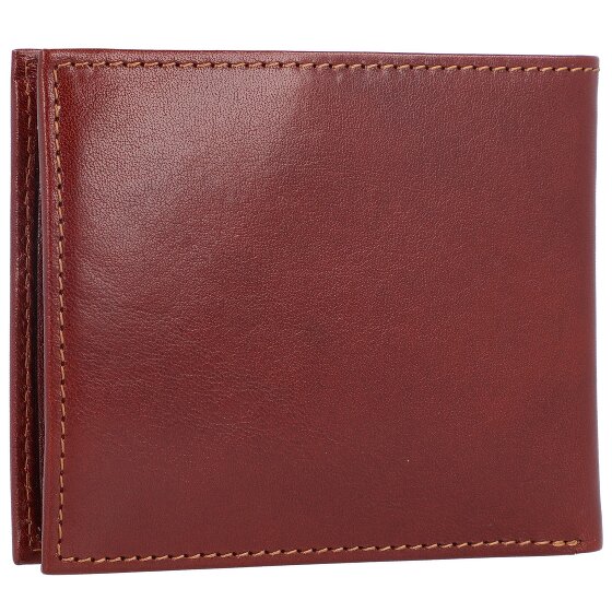 Golden Head Billetera Colorado de cuero RFID 11 cm