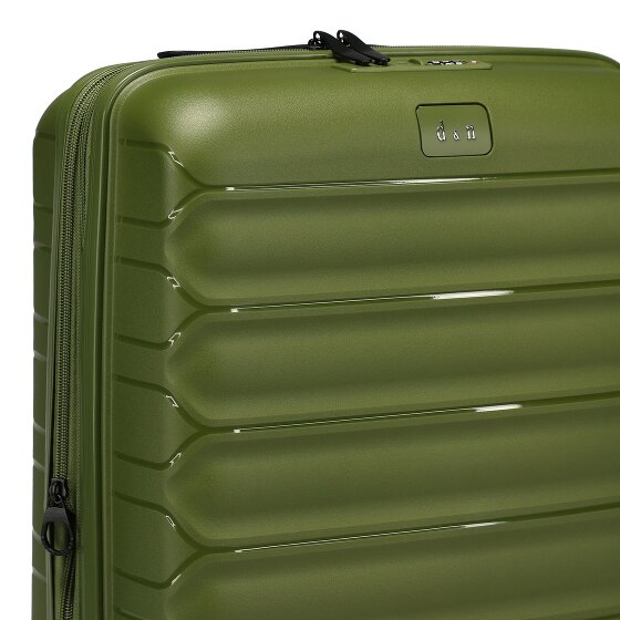 d&n Travel Line 4700 4 ruedas Carro de la cabina 55 cm con pliegue de expansión