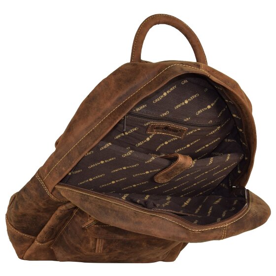 Greenburry Mochila Vintage Retro Piel 42 cm Compartimento para portátil