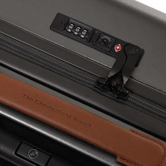 The Chesterfield Brand Zuna 4 ruedas Carro de la cabina S 55 cm