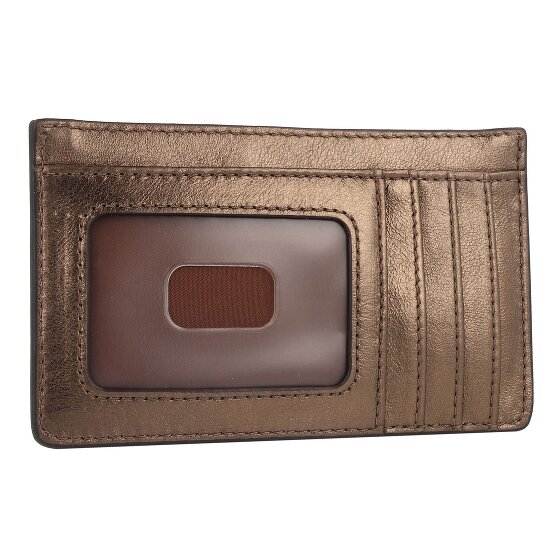 Fossil Estuche para llaves Logan de cuero 14 cm