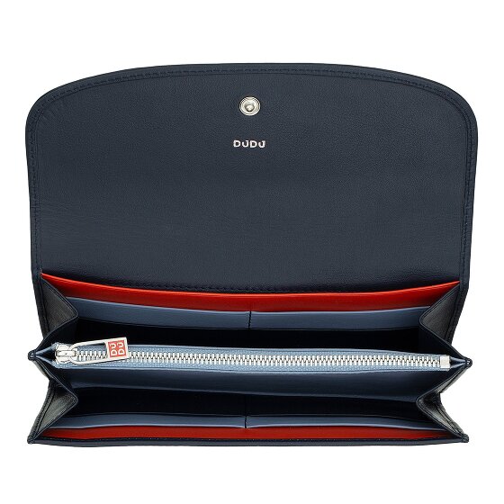 DuDu Cartera Gandia colorida de cuero RFID 19 cm