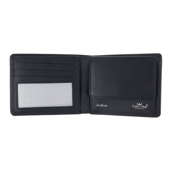 Golden Head Polo Cartera Bloqueo RFID Piel natural 11 cm