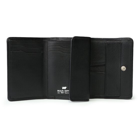 Braun Büffel Golf 3.0 Cartera Protección RFID Piel 8.5 cm