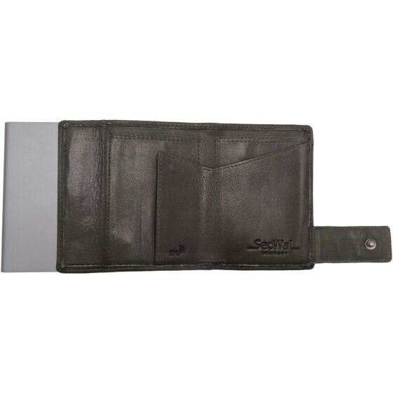 SecWal SecWal 1 Funda para tarjetas de crédito Cartera de piel RFID 9 cm