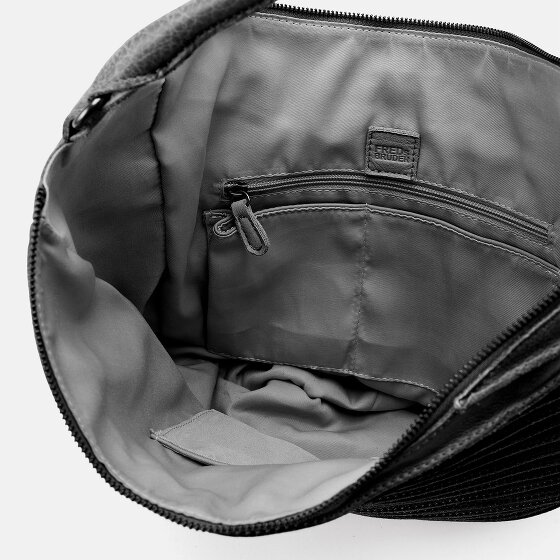 FredsBruder Bolso de hombro de piel de animal S acanalado 33 cm