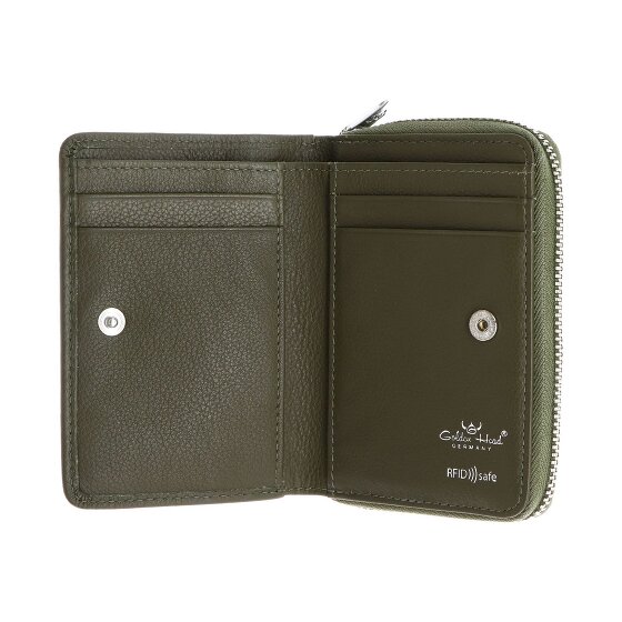 Golden Head Madrid Cartera Bloqueo RFID Piel natural 11.5 cm