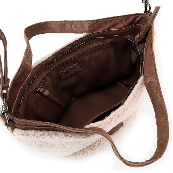 FredsBruder Teddy Layer Bolsa de hombro Piel 40 cm