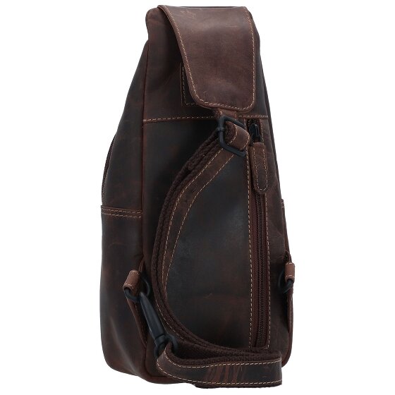 Jack Kinsky Baltimore 17 Bolsa de hombro de cuero 30 cm