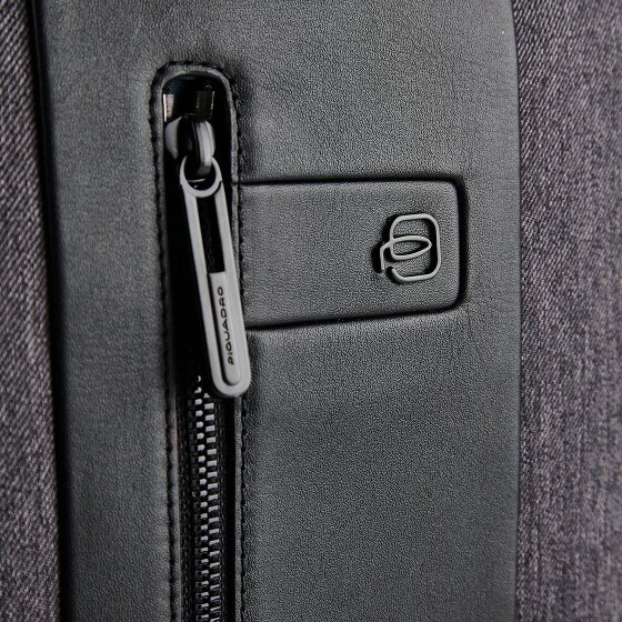 Piquadro Carta Mochila RFID 41 cm Compartimento para portátil