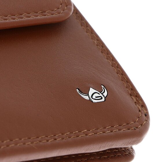 Golden Head Polo Cartera Bloqueo RFID Piel natural 10.5 cm