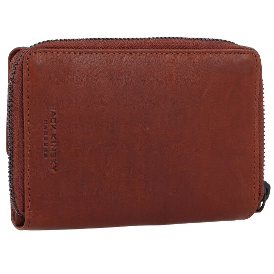 Jack Kinsky Risör Cartera Protección RFID Piel 14 cm
