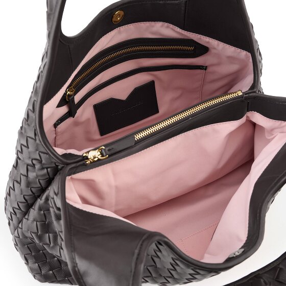 LES VISIONNAIRES Paz Weave Silky Bolsa de hombro Piel natural 42 cm