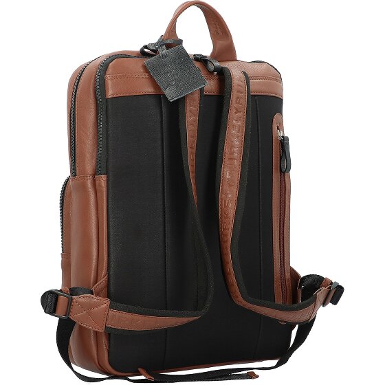 Burkely Mochila Bold Bobby Piel 40 cm Compartimento para portátil