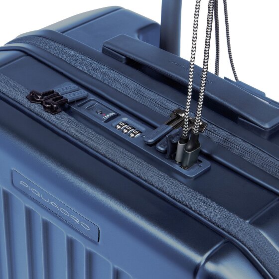 Piquadro PQ Light 4 ruedas Carro piloto 45 cm Compartimento para el portátil