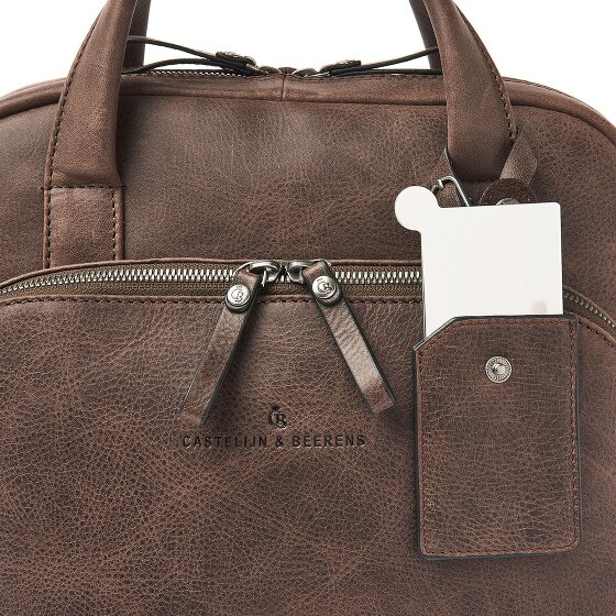 Castelijn & Beerens Carisma Mochila RFID Piel 40 cm Compartimento para portátil