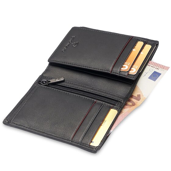 Roncato Detroit Cartera Protección RFID Piel 9 cm
