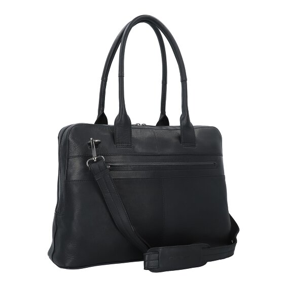 Plevier Structure Canton Bolsa de hombro Piel 44 cm Compartimento para el portátil