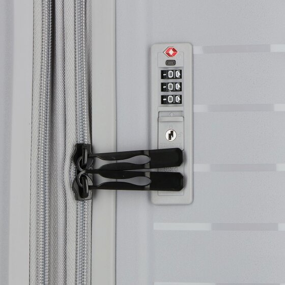 d&n Travel Line 4500 4 ruedas Carrito L 75 cm con pliegue de expansión