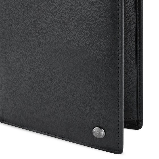 bugatti Black Magic Cartera Piel 12 cm