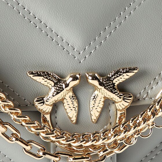 PINKO Love One Mini Bolsa de hombro Piel 20.5 cm