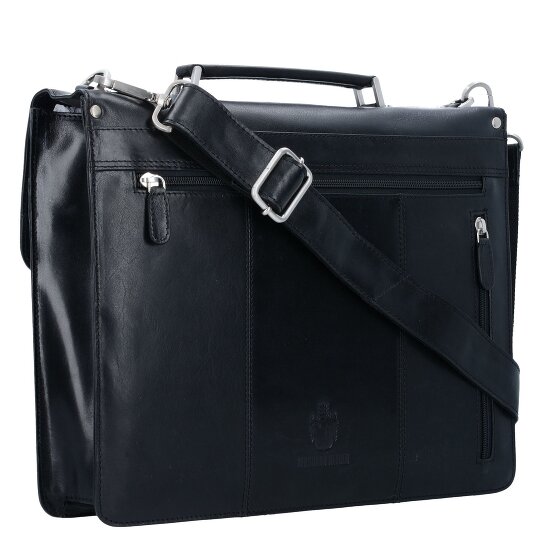 Leonhard Heyden Maletín Cambridge Piel 38 cm Compartimento para portátil