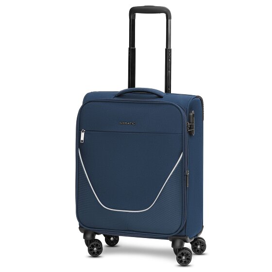 Stratic taska Trolley de cabina de 4 ruedas S 55 cm con pliegue extensible