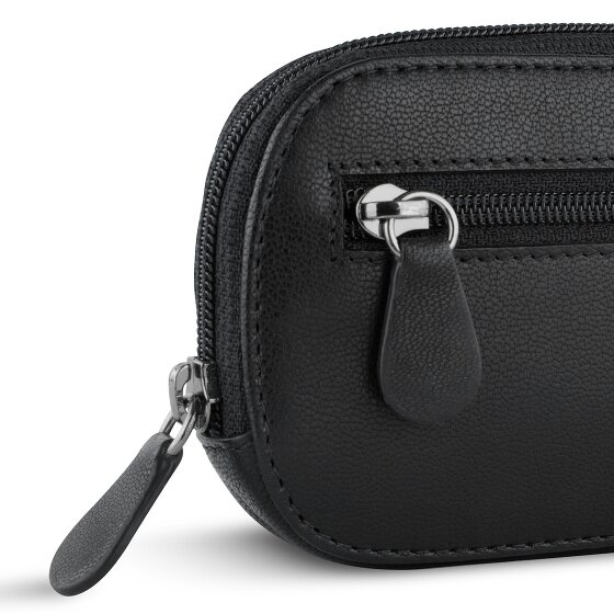 bugatti Black Magic Cartera de llaves Piel 11 cm