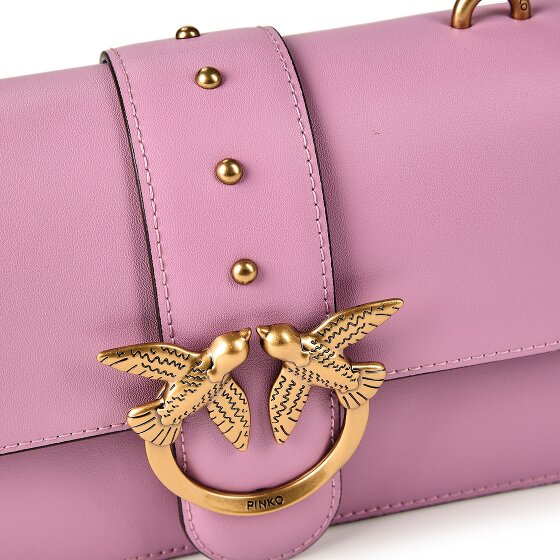 PINKO Love One Bolsa de hombro Piel 21 cm