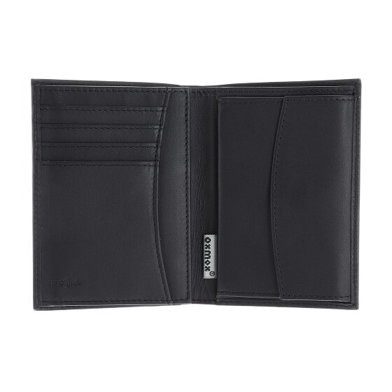 oxmox Leather Cartera Bloqueo RFID Piel natural 13 cm