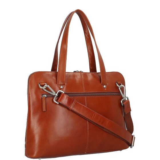 Leonhard Heyden Bolso bandolera Cambridge Piel 41 cm Compartimento para portátil