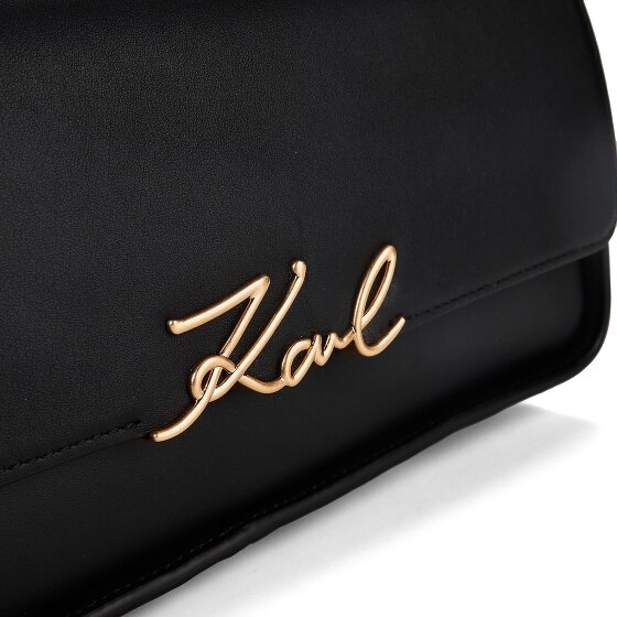 Karl Lagerfeld Signature Bolsa de hombro Piel natural 32.5 cm