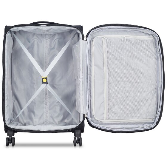 Delsey Paris Pin Up 6 4 ruedas Carrito 69 cm con pliegue de expansión