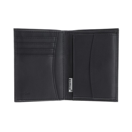 oxmox Leather Cartera Bloqueo RFID Piel natural 13 cm