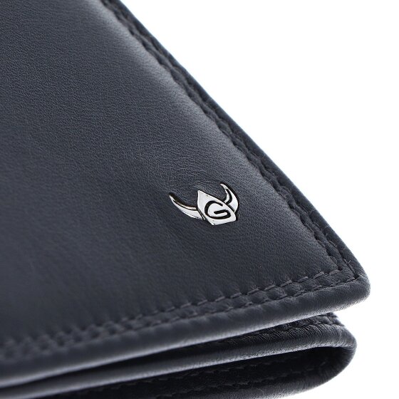 Golden Head Polo Cartera Bloqueo RFID Piel natural 10 cm