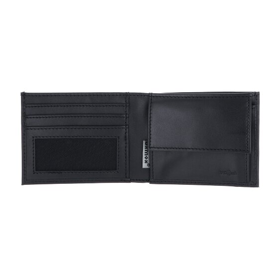 oxmox Leather Cartera Bloqueo RFID Piel natural 11 cm
