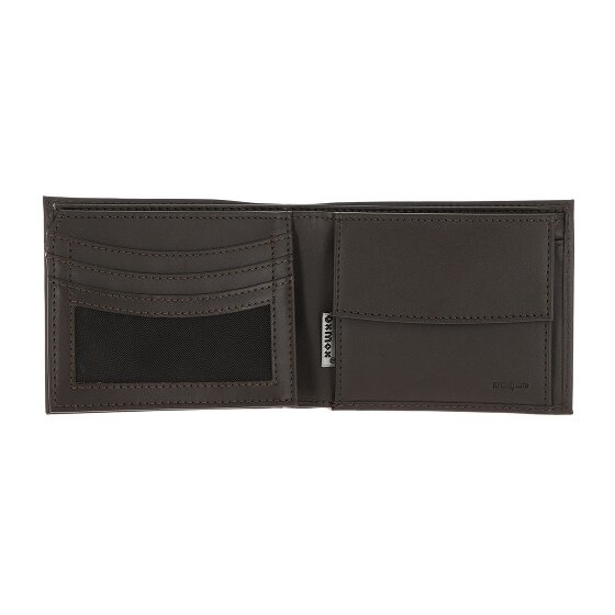 oxmox Leather Cartera Bloqueo RFID Piel natural 10 cm