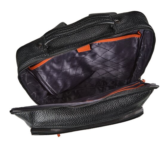 Braun Büffel Novara Mochila de negocios Piel natural 40 cm Compartimento para laptop